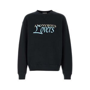 Jw Anderson Men Black Cotton Sweatshirt